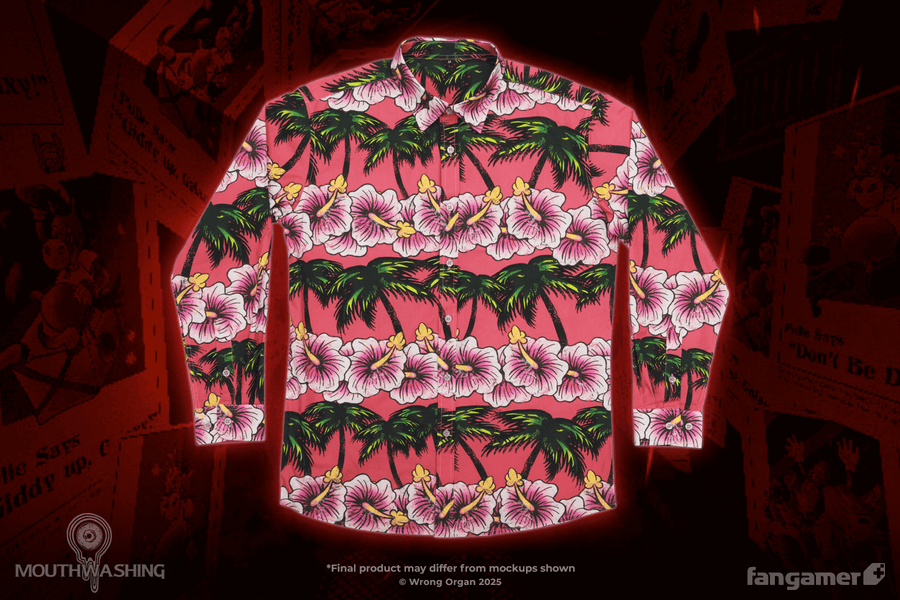 Daisuke's Aloha Shirt - MOUTHWASHING