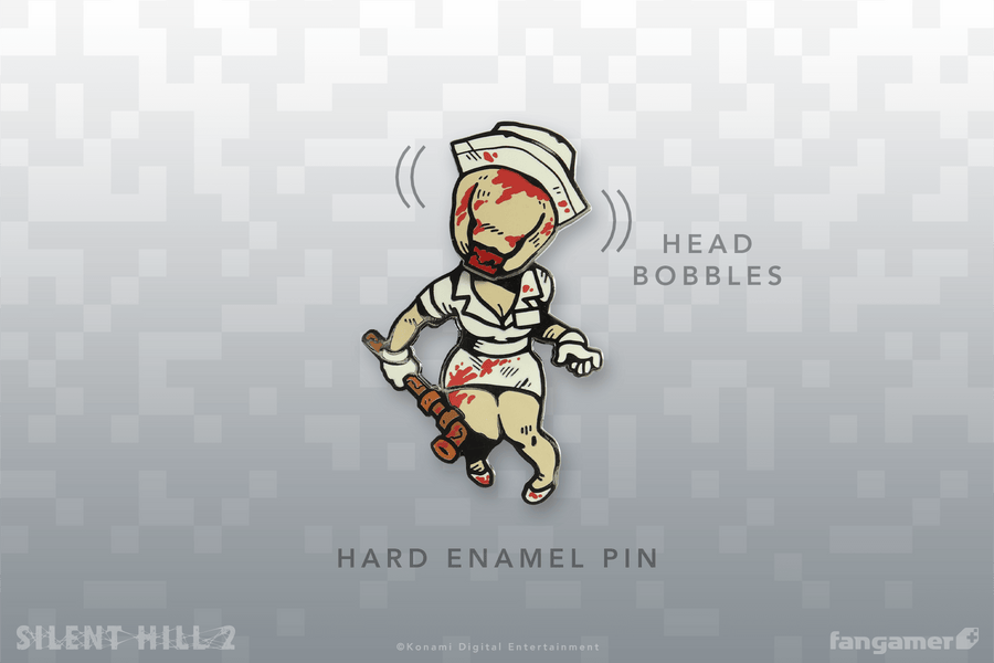 Bobblehead Nurse Pin - SILENT HILL 2